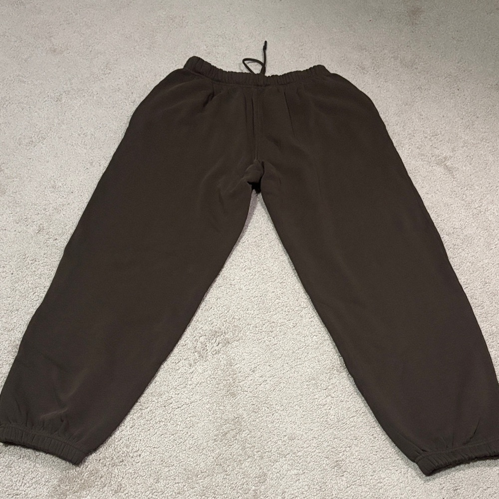 YoungLA Black Track Pants with White Graphic - Picture 6 of 8